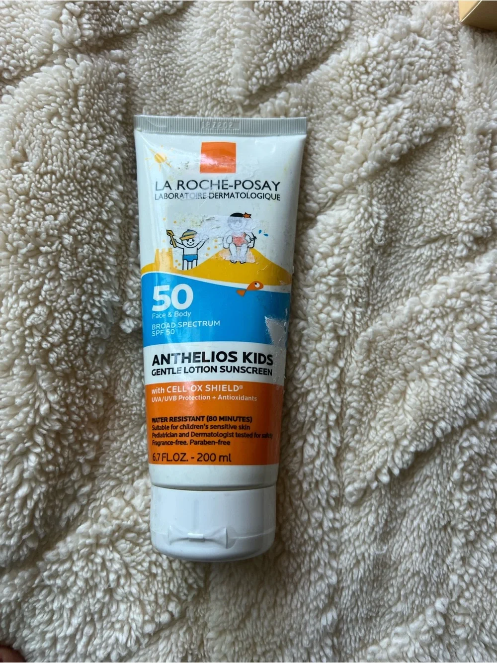 La Roche-Posay Kids SPF 50 Gentle Lotion Sunscreen & Sun Bum Cool Down Lotion